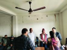 आज मिती 2082 साल मंसिर २ गतेका दिन यस बहुदरमाई नगरपालिकामा प्रमुख प्रशासकिय अधिकृतको रुपमा श्री सिकिन्द्र ‍प्रसाद साह ज्युलाई स्वागत गर्दै गरेको केही झलक।