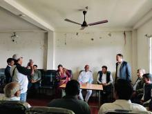 आज मिती 2082 साल मंसिर २ गतेका दिन यस बहुदरमाई नगरपालिकामा प्रमुख प्रशासकिय अधिकृतको रुपमा श्री सिकिन्द्र ‍प्रसाद साह ज्युलाई स्वागत गर्दै गरेको केही झलक।